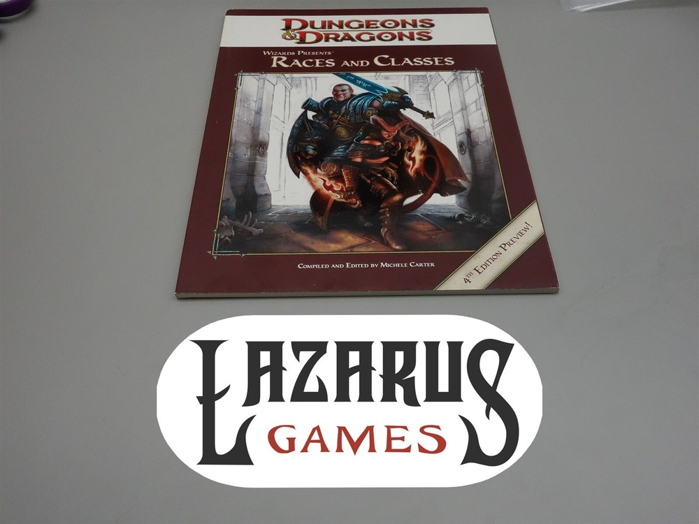 Dungeons & Dragons, D&D: Sourcebook - Races and Classes
