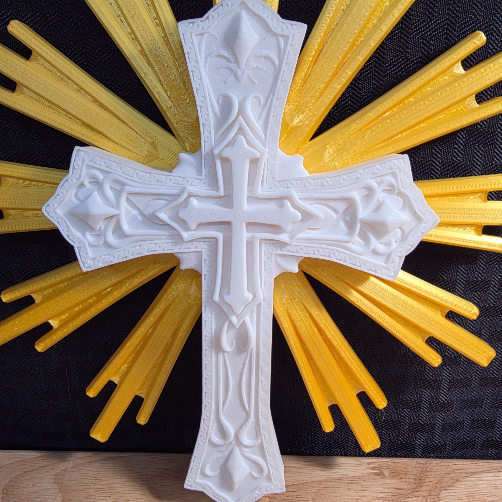 Cross Wall Mount, 3D Printed Items