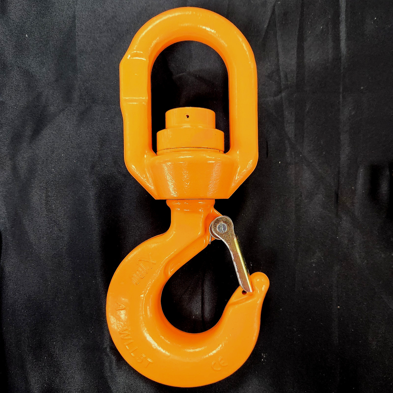 QTY 1 NEW XEHH500SI X100 5 TON GRADE 100 SWIVEL EYE HOIST HOOK W/ BALL BEARING