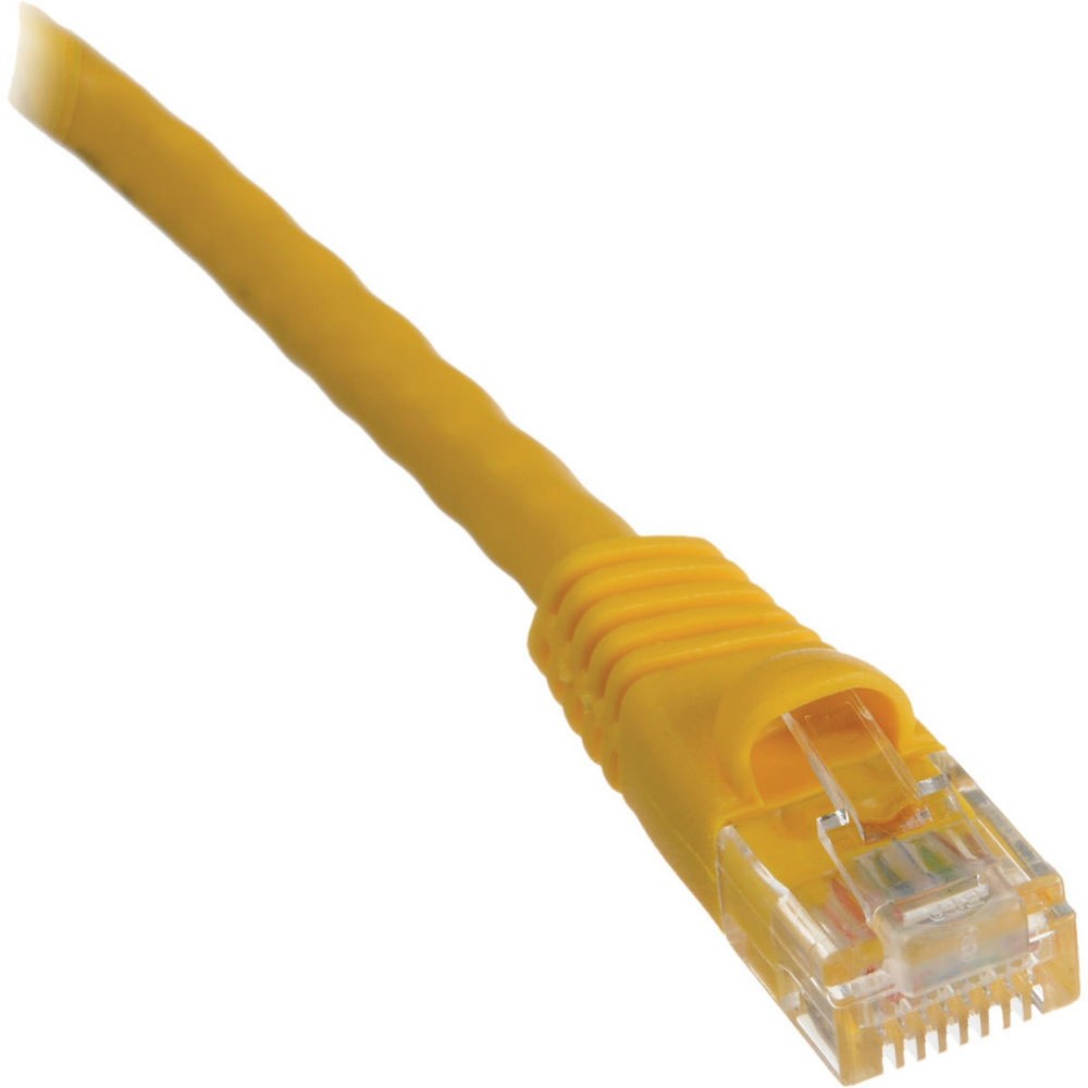 Comprehensive 50' Cat6 550 MHz Snagless Patch Cable, Yellow