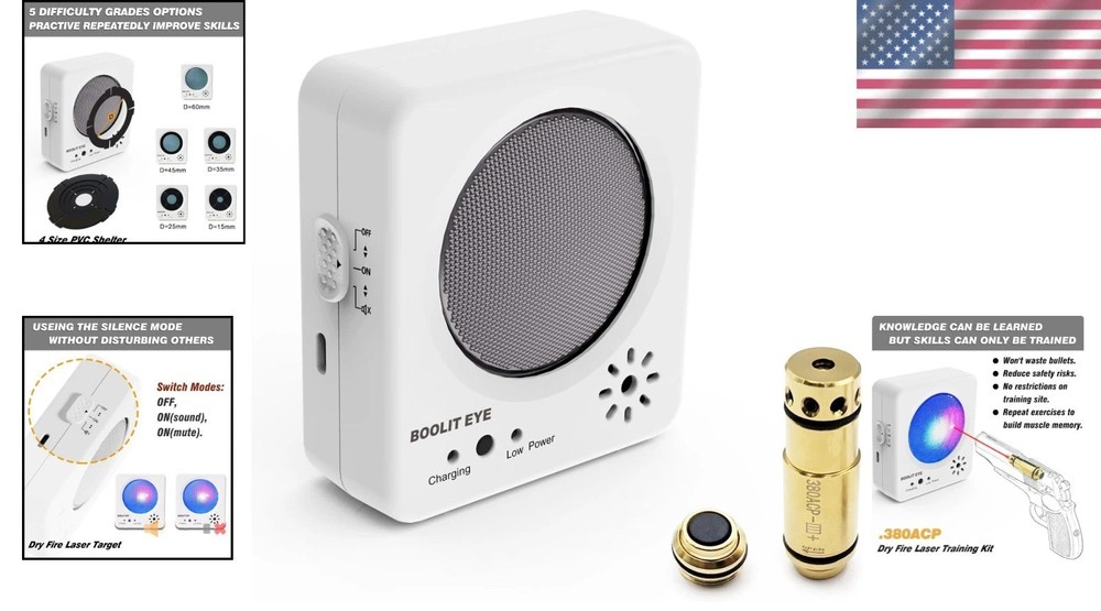 Rechargeable Laser Target Practice Kit for Effective Dry Fire Training Anywhere