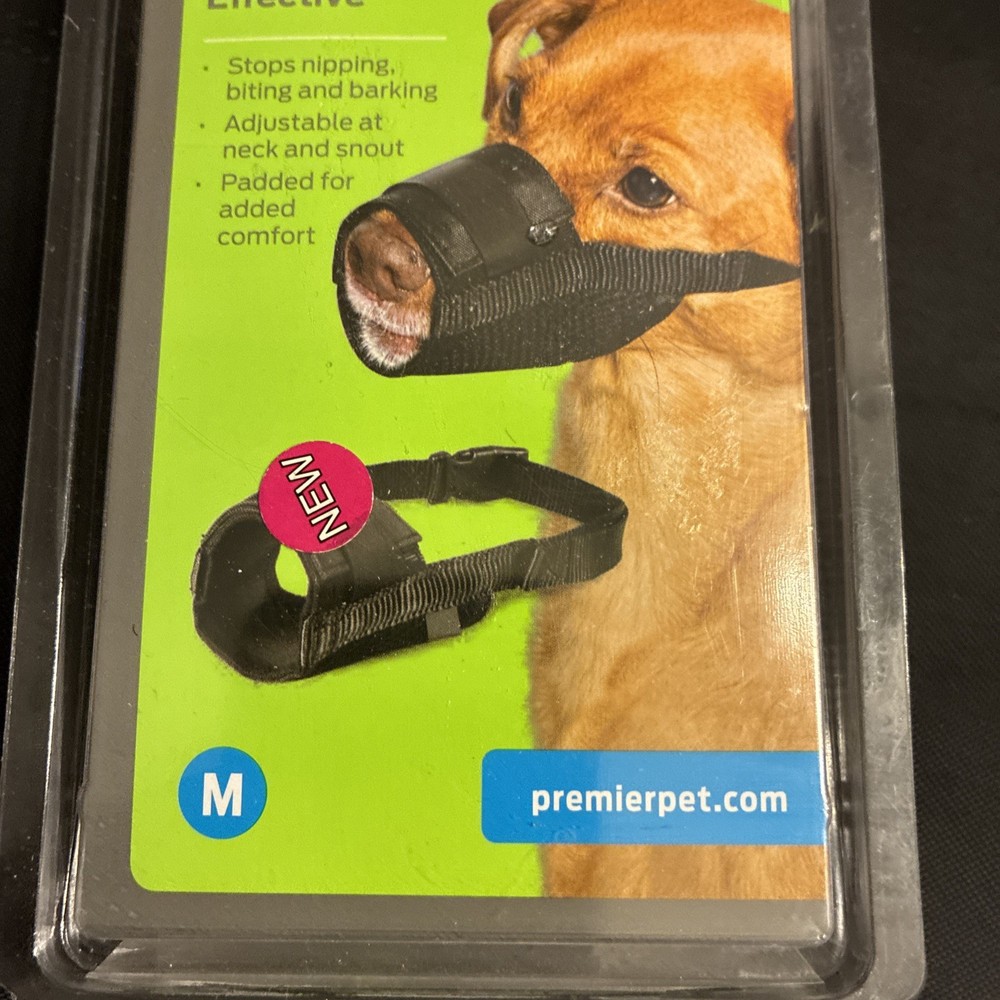 Premier Pet Dog Muzzle Size Medium For Sizes 8-9"