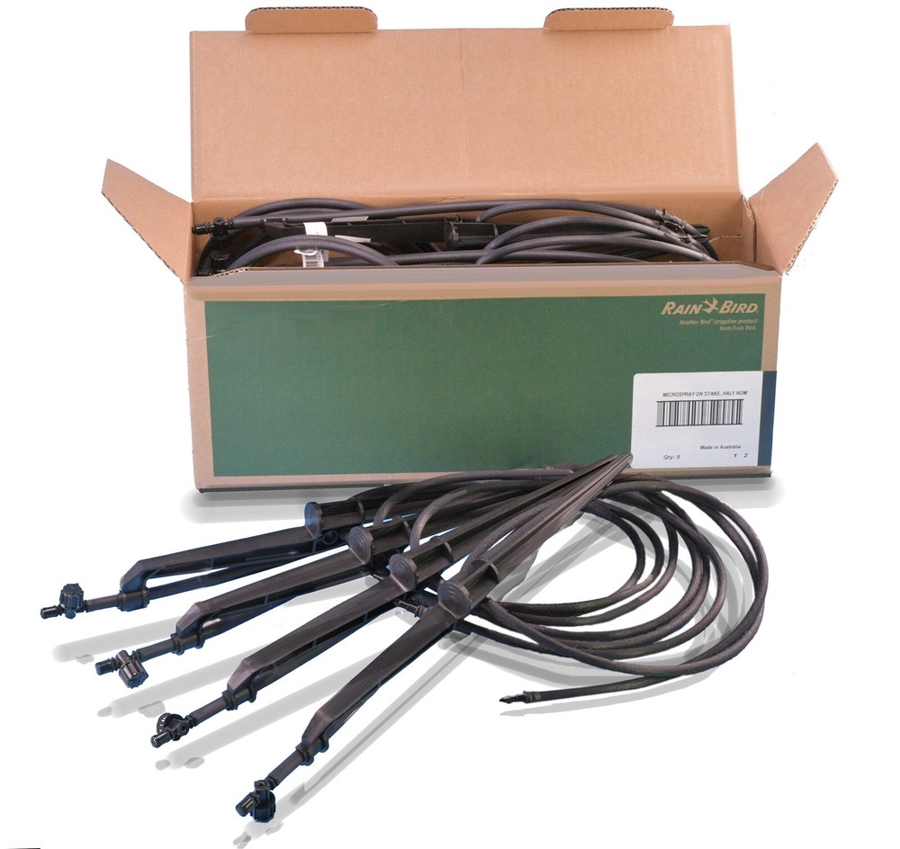 8 Rainbird Drip Irrigation Microspray w/Stake Half Circle Pattern Micro Sprays