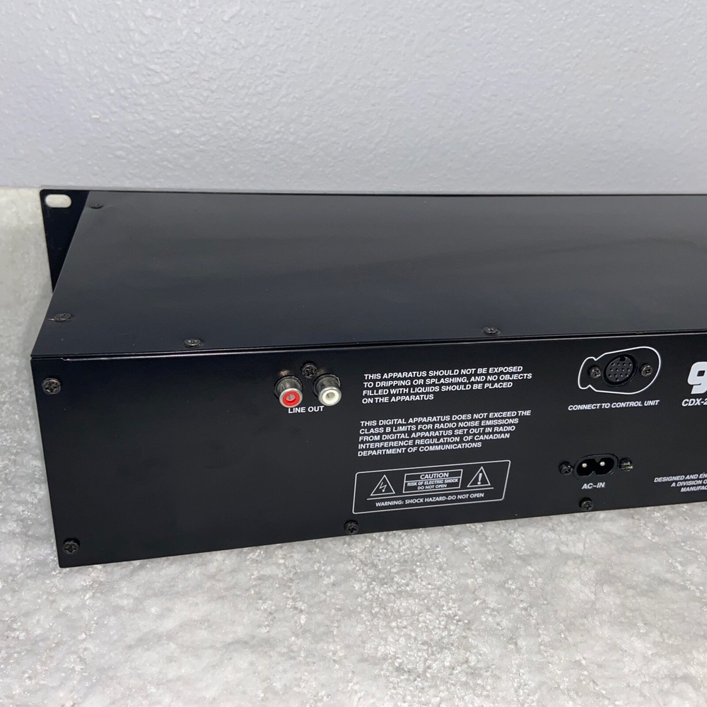 Gemini CDX-2250 Professional CD/MP3-Player