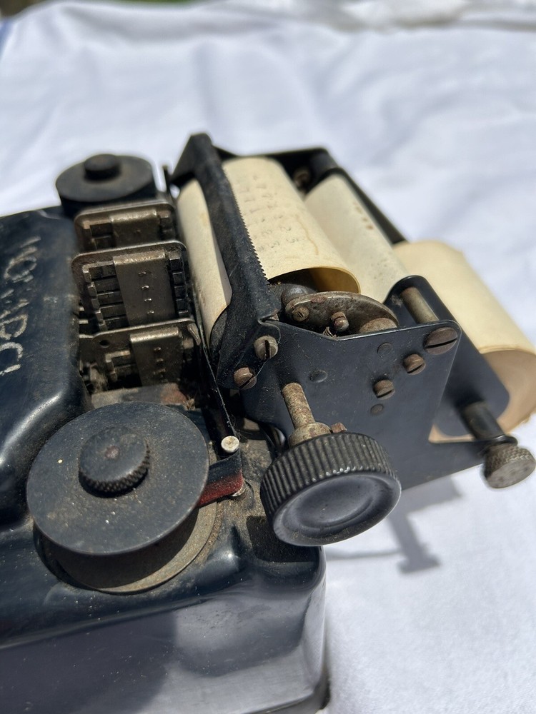 Vintage Monarch Adding Machine