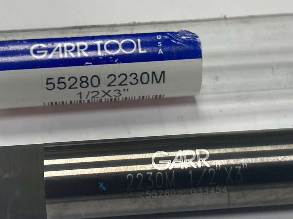 GARR TOOL 55280, , 1/2" Solid Carbide, Double End Engraving Blank