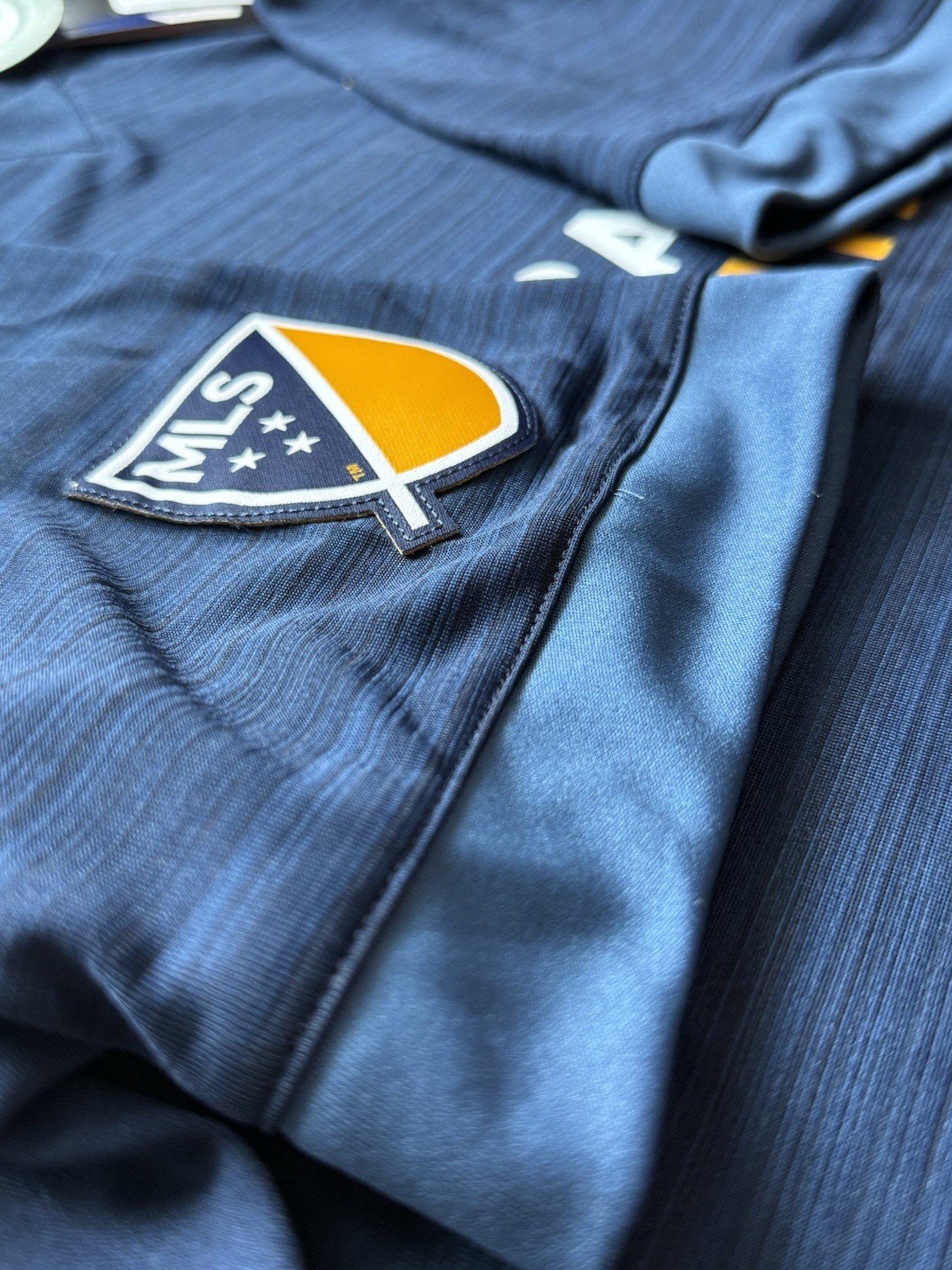 2018 LA Galaxy Away #9 Ibrahimovic Large adidas Soccer Legend Zlatan MLS kit