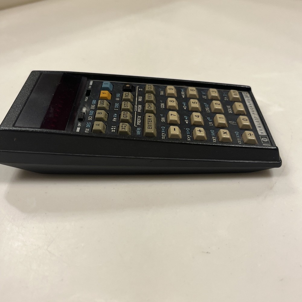 Hewlett-Packard HP-34C Programmable Calculator READ