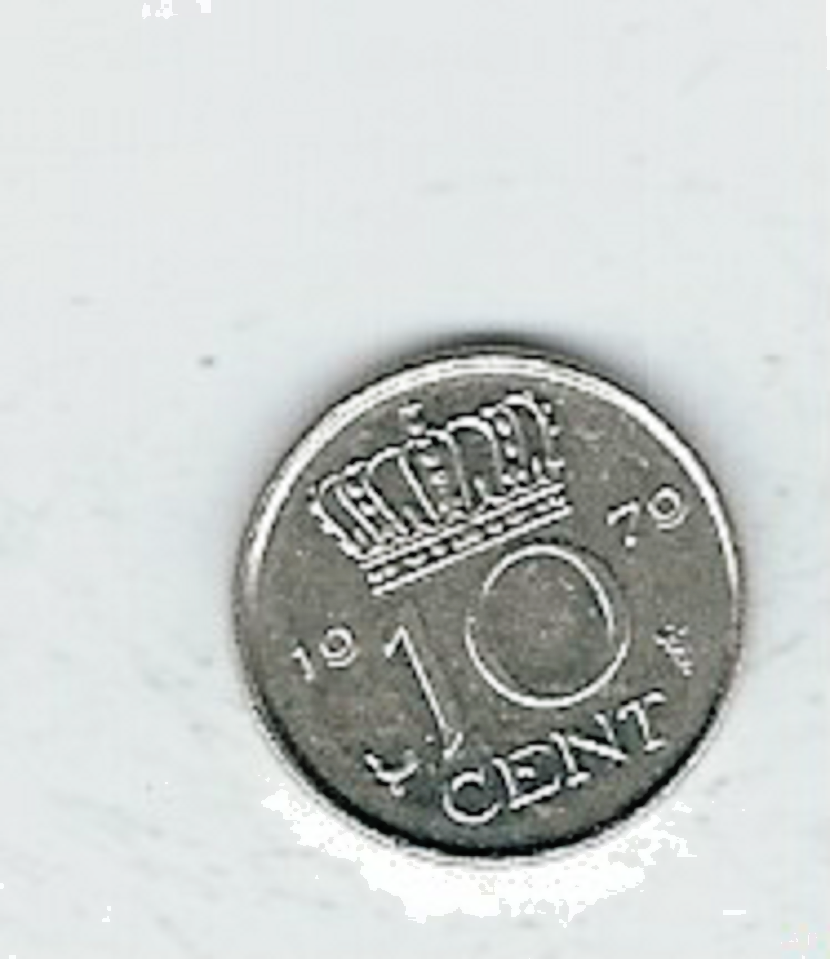 Netherlands...Coin...10 Cent...1979
