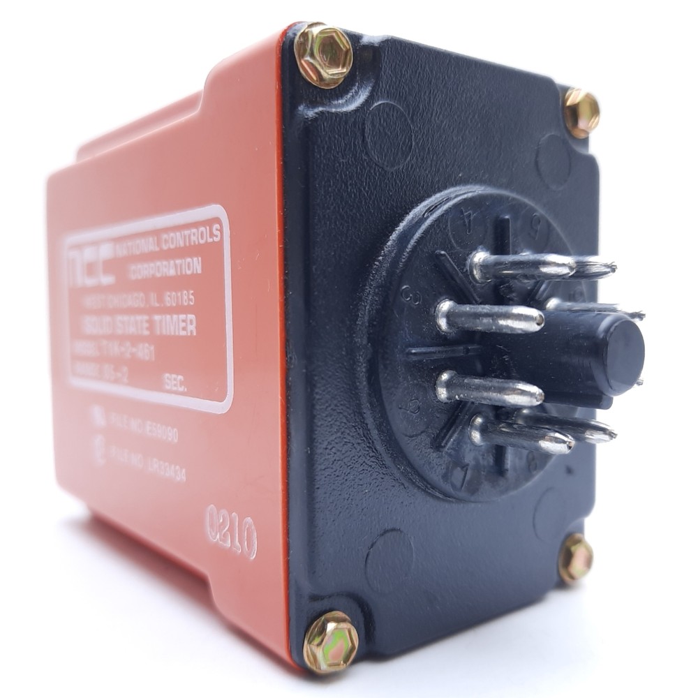 Ametek NCC T1K-2-416 Solid State Timer Adjustable Knob, Range 0.05-2sec, 120VAC