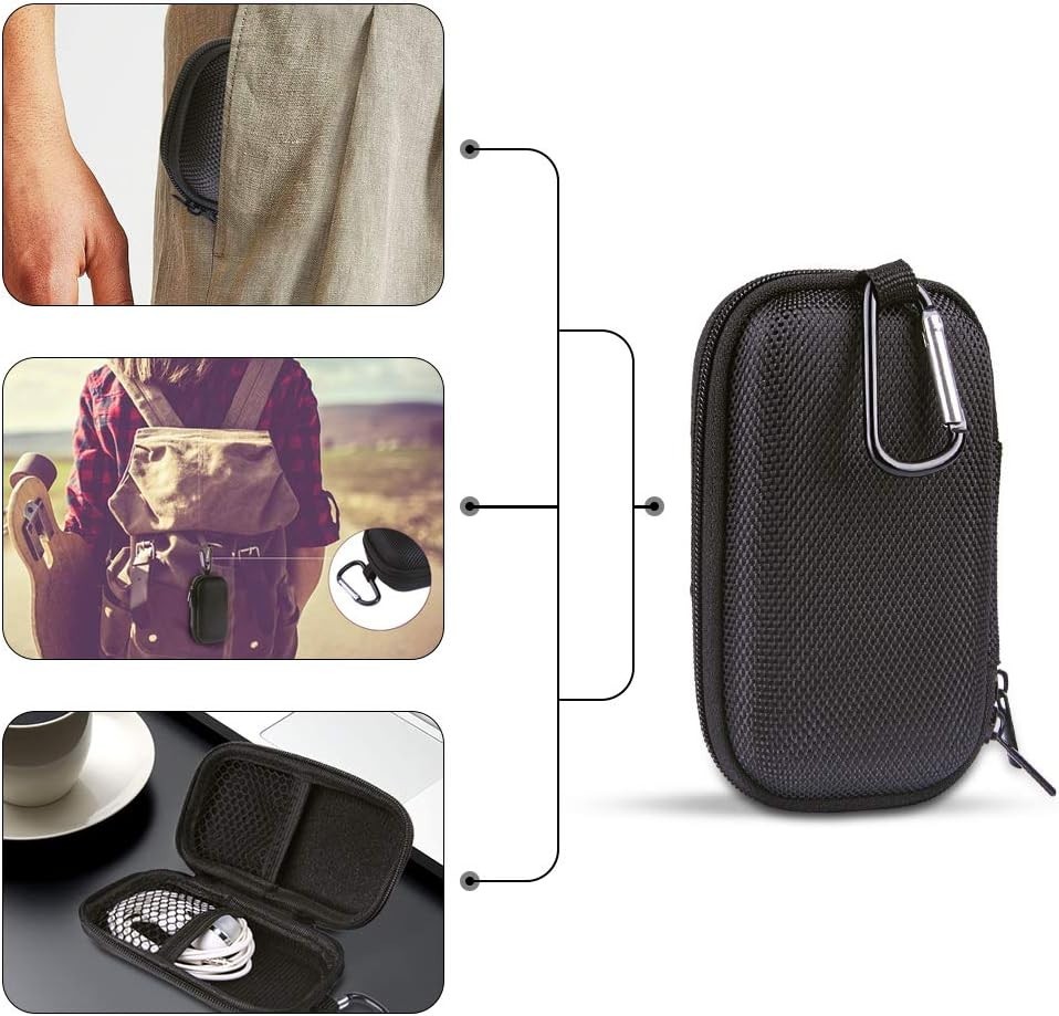 Durable Mp3 Player Case Usb Flash Drive Case Bag Wallet 2pack Eva Shockproof Har