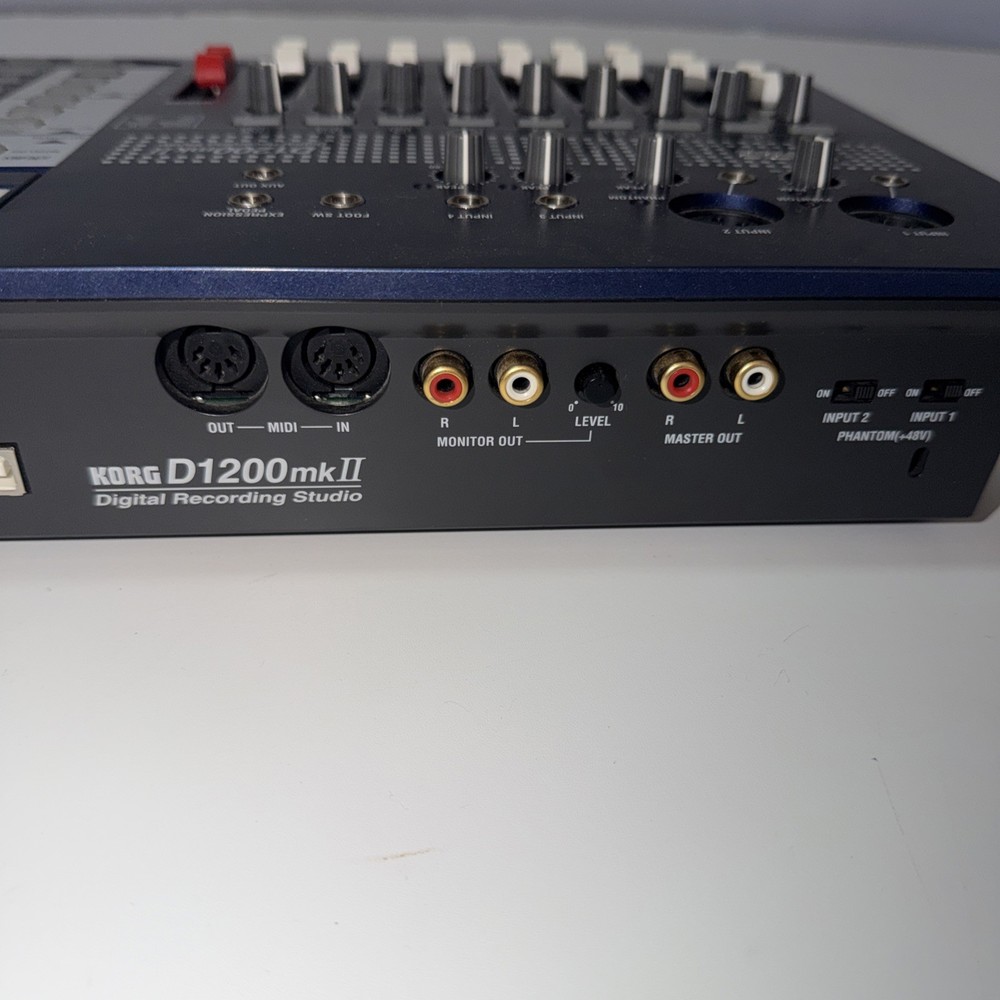 Korg D1200mk2 Digital Recording Studio Multi Track Recorder