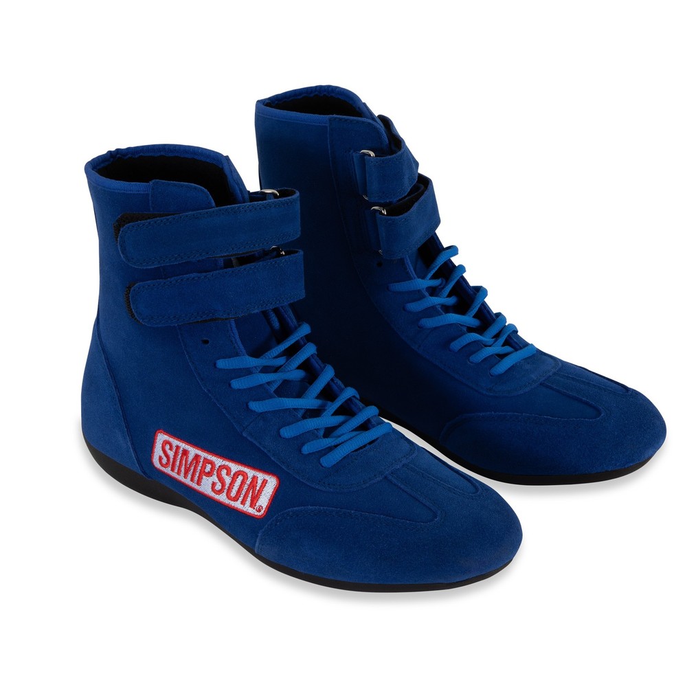 28900BL Simpson Racing Hightop Shoes