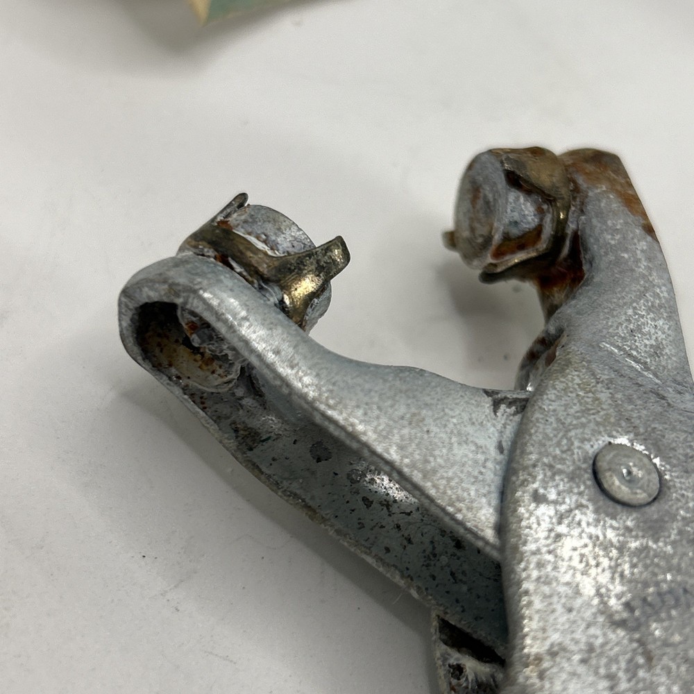 Vintage Eyelet Attaching Tools And Eyelets