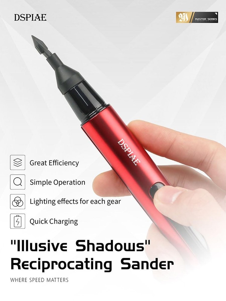 Electric Reciprocating Sander â€“ Precision Multi-Speed Sanding Tool with Fin...