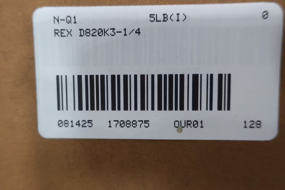 Rex D820K3-1/4G Tabletop Chain 10ft