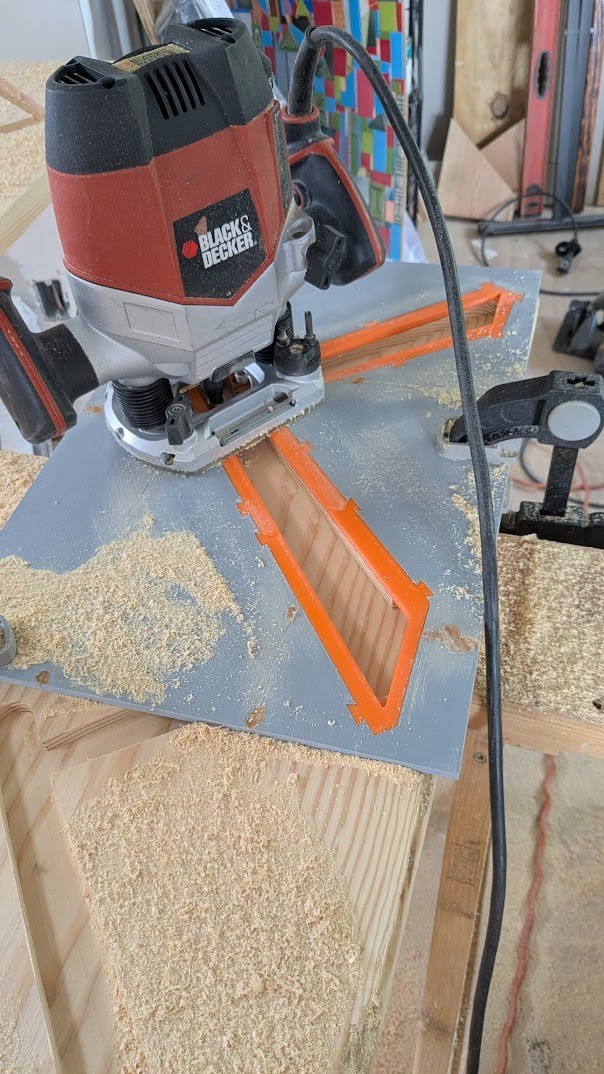 Stair stringer TEMPLATE - READ for DETAILS