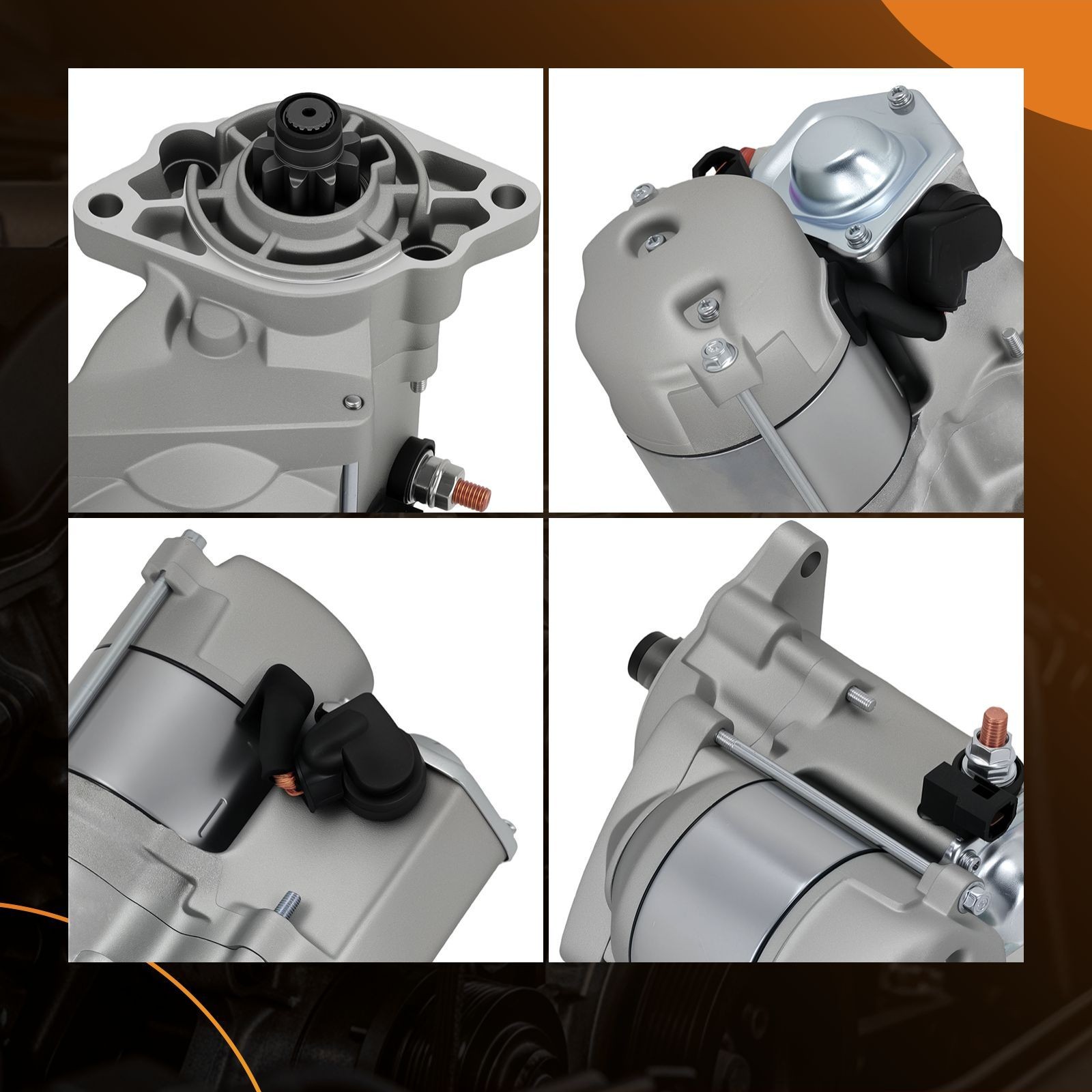 Starter For Kawasaki KAF620 Mule 3000 3010 3020 4000 2001-2011 617cc 18629 12V