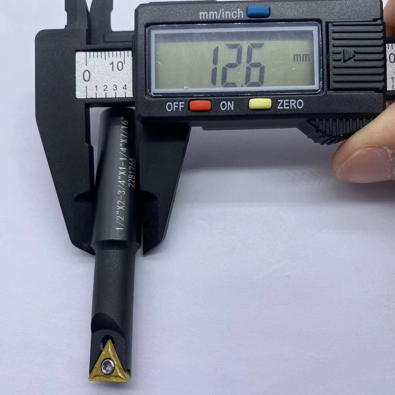 1/2" Indexable Boring Bar Set Lathe Round Shank Bars For TCMT Insert 4PCS set