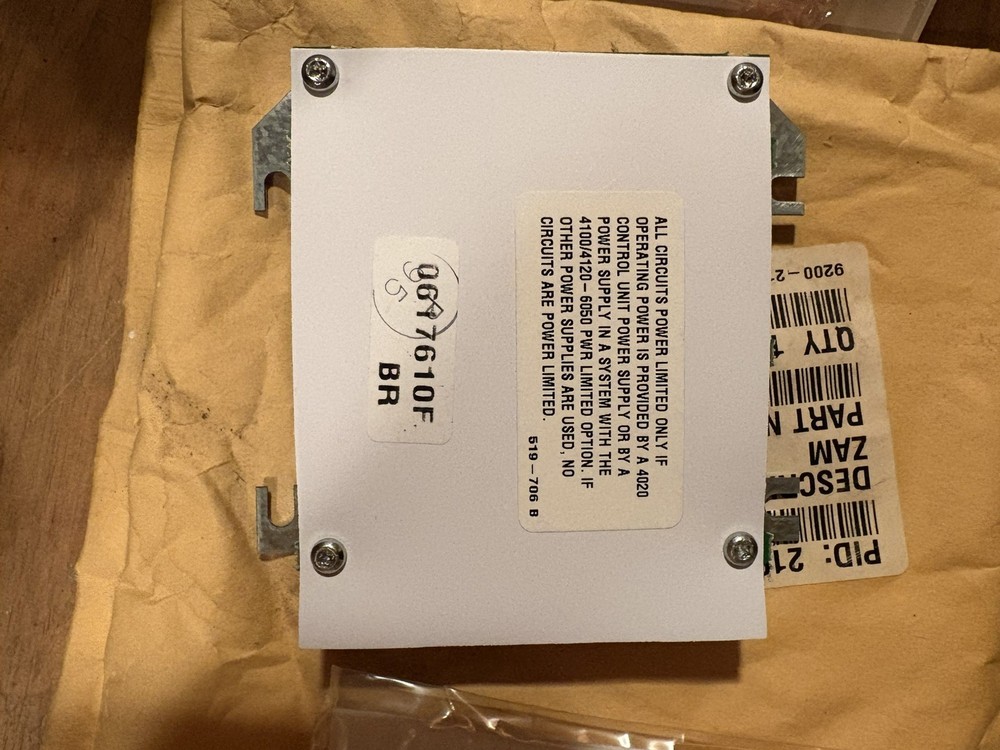 NEW SIMPLEX FIRE ALARM MODULE ASSEMBLY 2190-9163 MAPNET II CONTROL ZAM