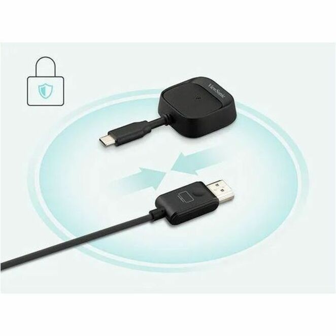 ViewSonic ViewShare WPD-900E Wireless Presentation System Black