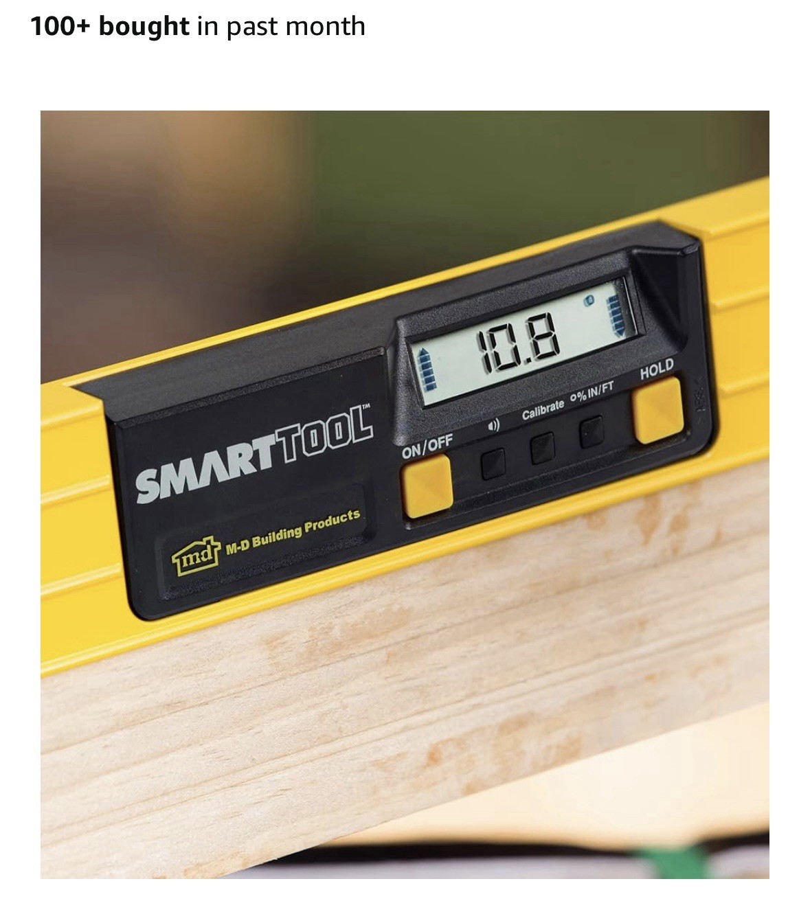 M-D Building Products 92288 SMARTTOOL® 24 Inch Digital Level: Precision Measu...