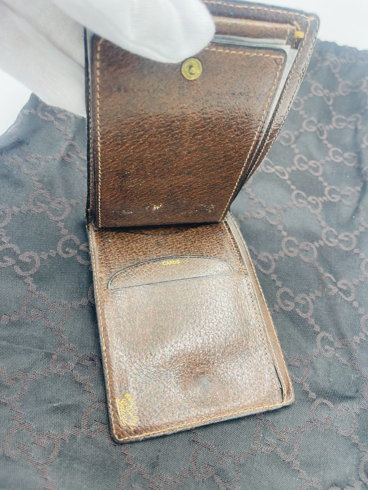 Vintage Monogram Gucci Wallet