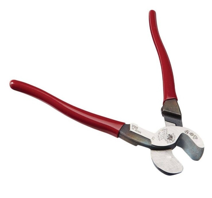 Klein Tools High Leverage Cable Cutter - Red
