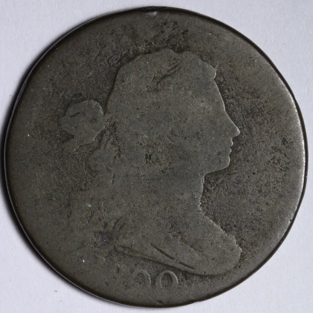 1800 Draped Bust Large Cent E115 TWXEH