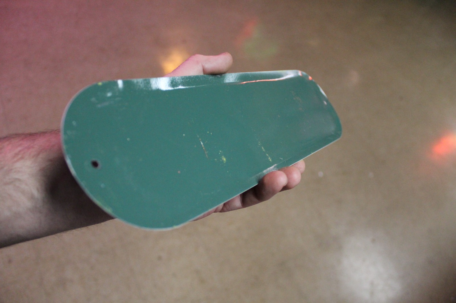 RARE 1950s PICK A PEPSI COLA STAMPED PAINTED METAL DOOR SIGN BOTTLE CAP DOUBLE