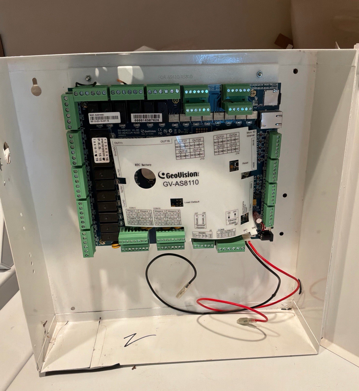 GeoVision GV‑AS810 8‑Door IP Access Controller #2 ,#3