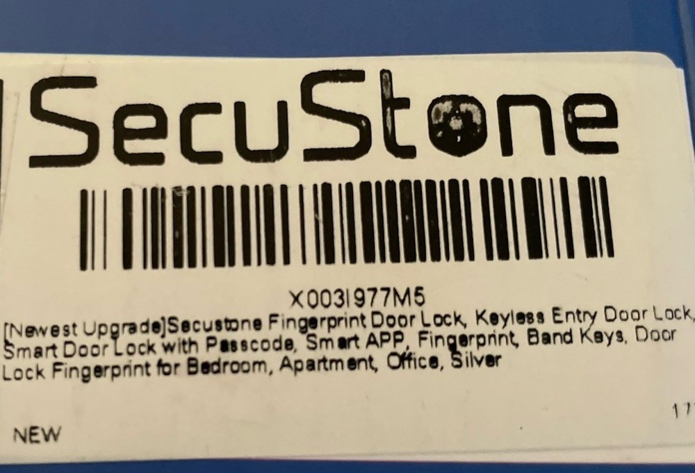 Fingerprint Passcode Smart Lock