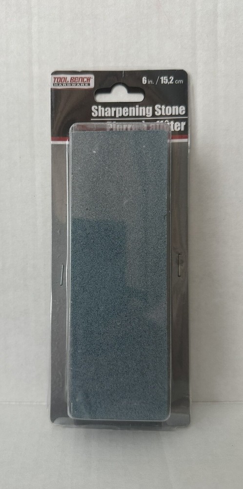New-TOOL BENCH Hardware 6” Knife SHARPENING STONE 15.2 cm