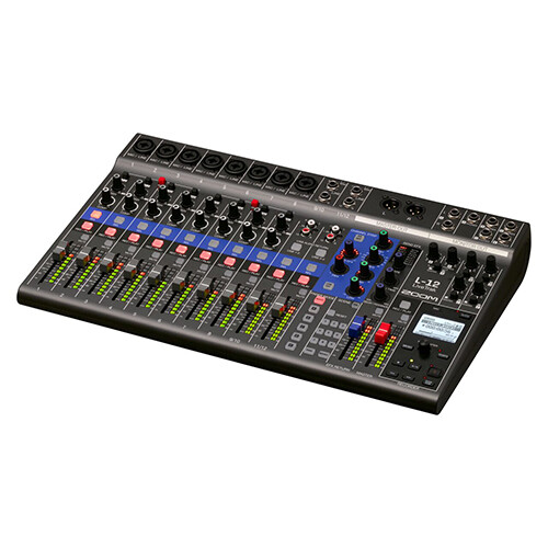 Zoom LiveTrak L-12 - 12-Channel Digital Mixer & Multitrack Recorder