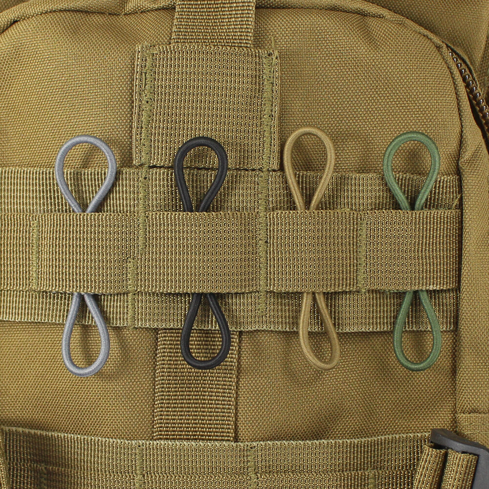 Tactical Molle System Backpack Accessories Attachment PTT Antenna Binding Buckle
