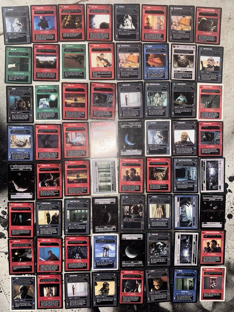 Star Wars CCG Dark Side Cards