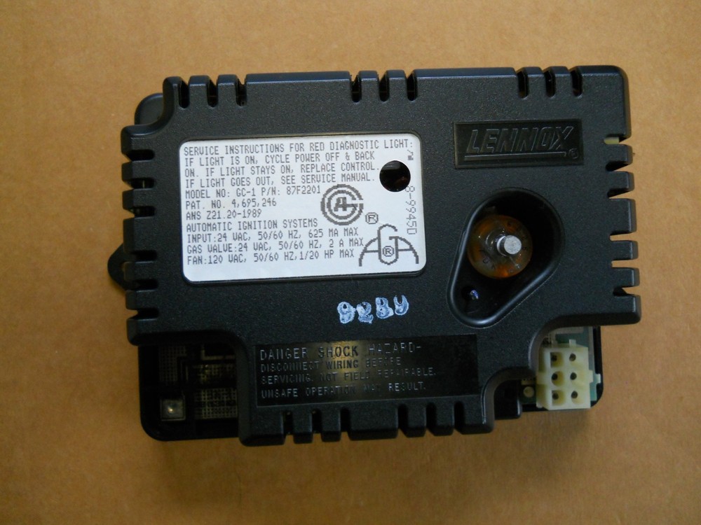 New OEM Lennox Pulse Ignition Control Board GC-1   87F2201