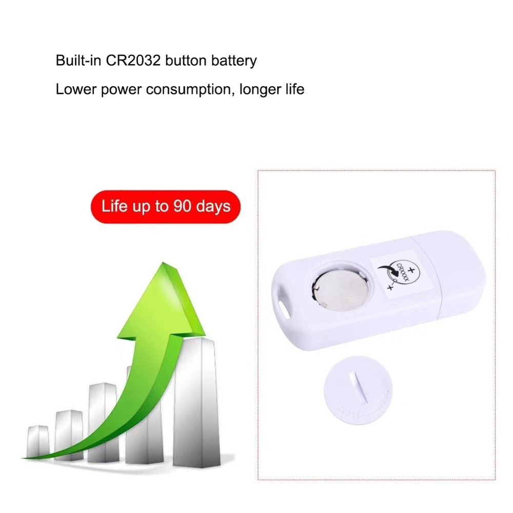 YIERYI RC5 Digital Temperature Data logger Recorder USB Internal Sensor Reporter