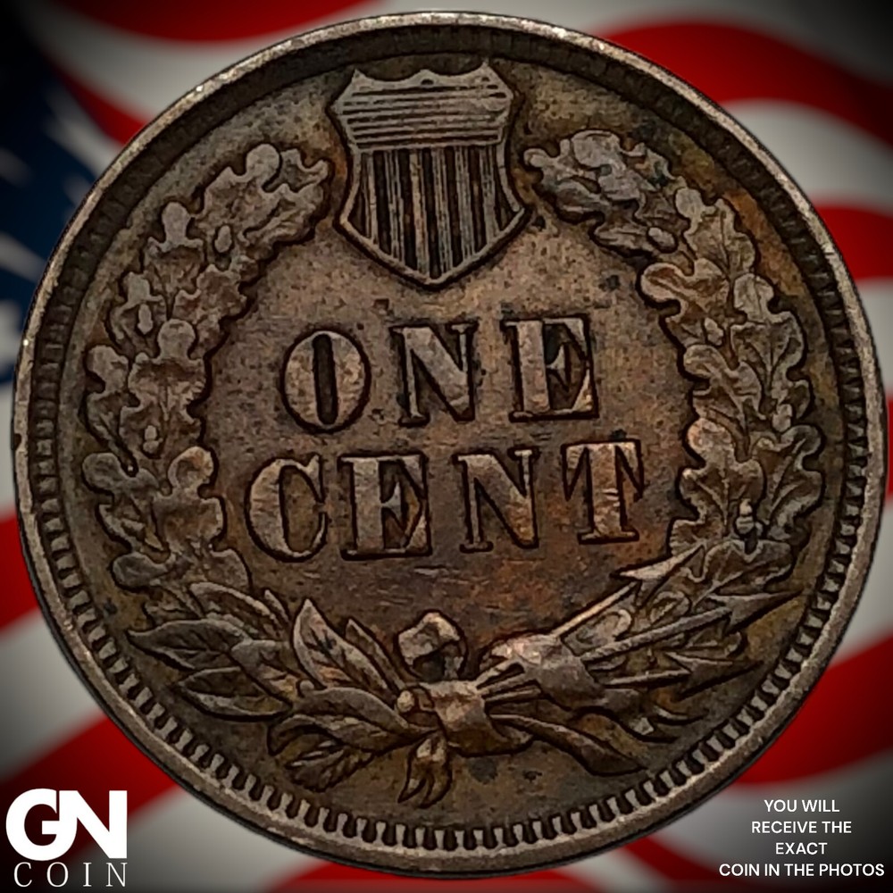 1904 Indian Head Cent Penny X0820