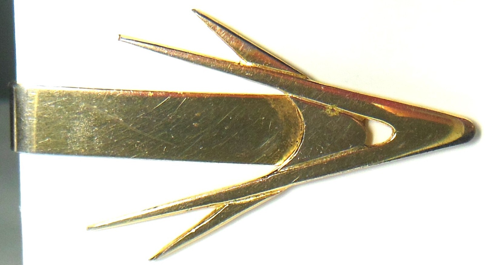 CHRYSLER, DODGE Co. Forward look advertising emblem employee tie clasp pin *