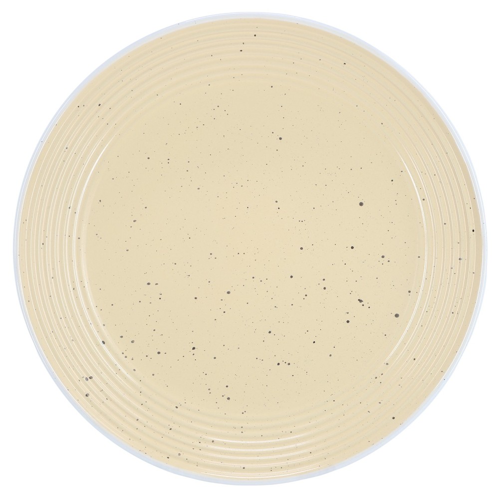 16 Piece Double Bowl Stoneware Dinnerware Set