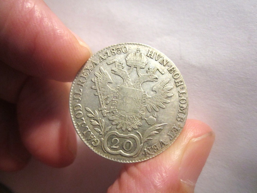 1830-B AUSTRIA 20 KREUZER
