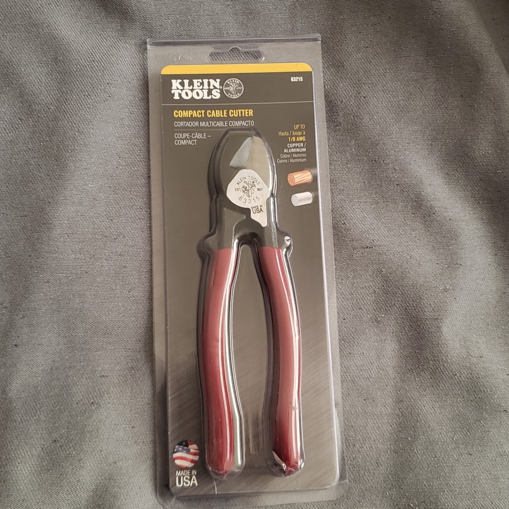 Klein Tools 63215 High-Leverage Compact Cable Cutter