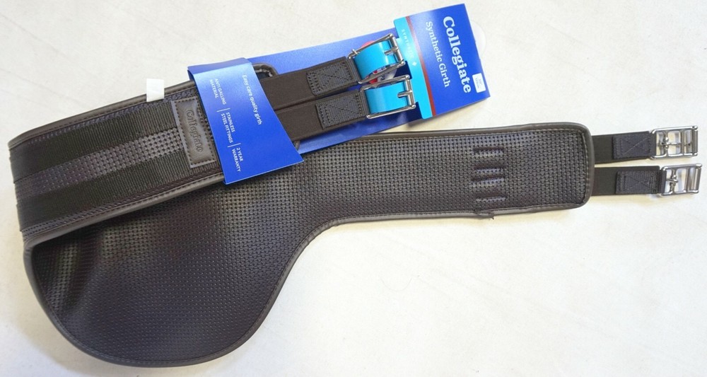 Collegiate Brown Synthetic Long Stud Girth