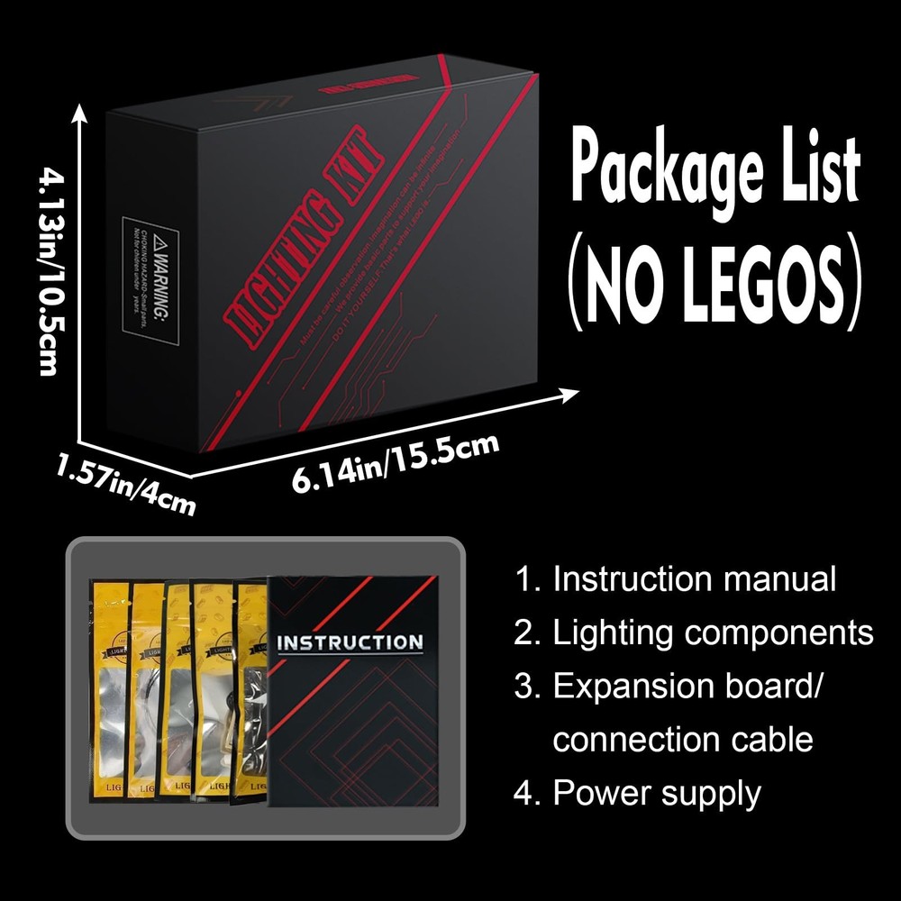 LED Lighting Compatible with Lego 43249 Stitch - JUST Lights, Light Kit Compa...