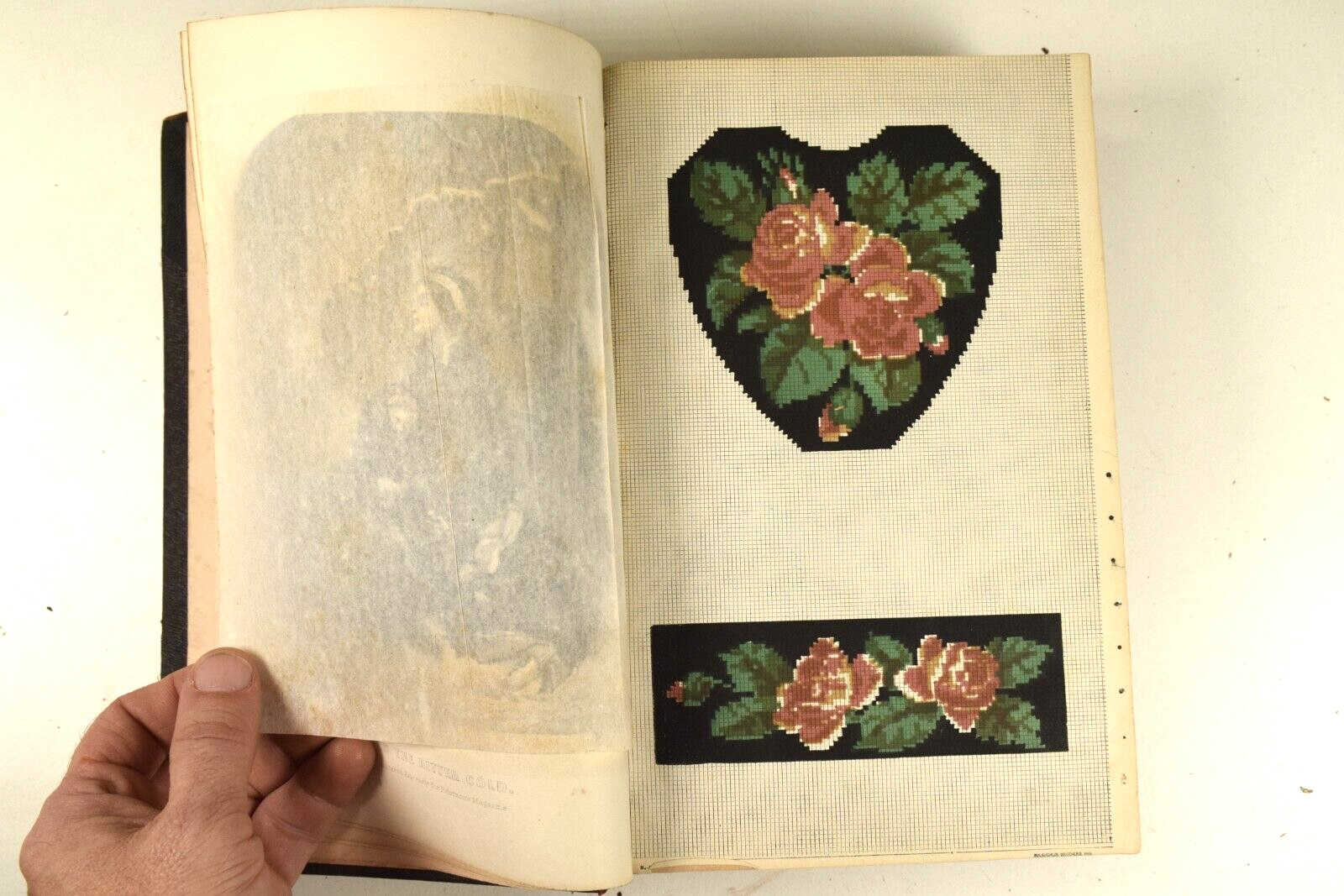 1859 Bound Peterson's Magazine Full Year w/ Hand Colored Engravings Sheet Music