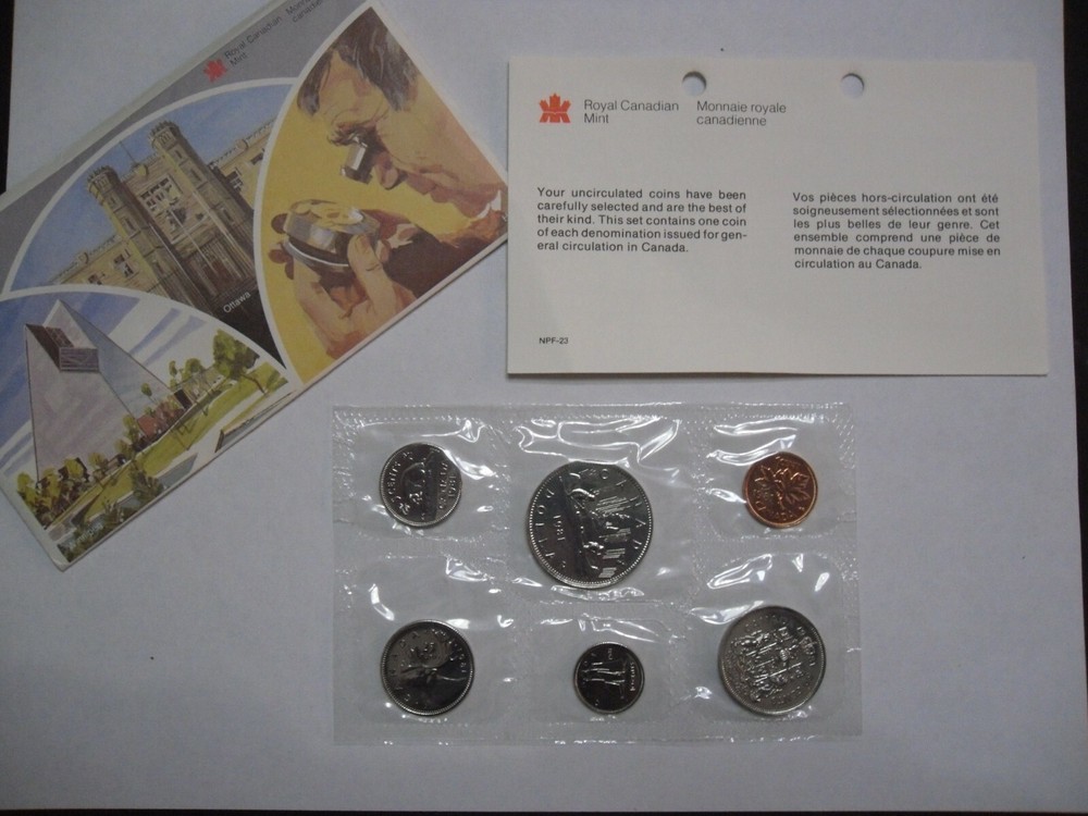 1981 Canada Uncirculated Coin Set