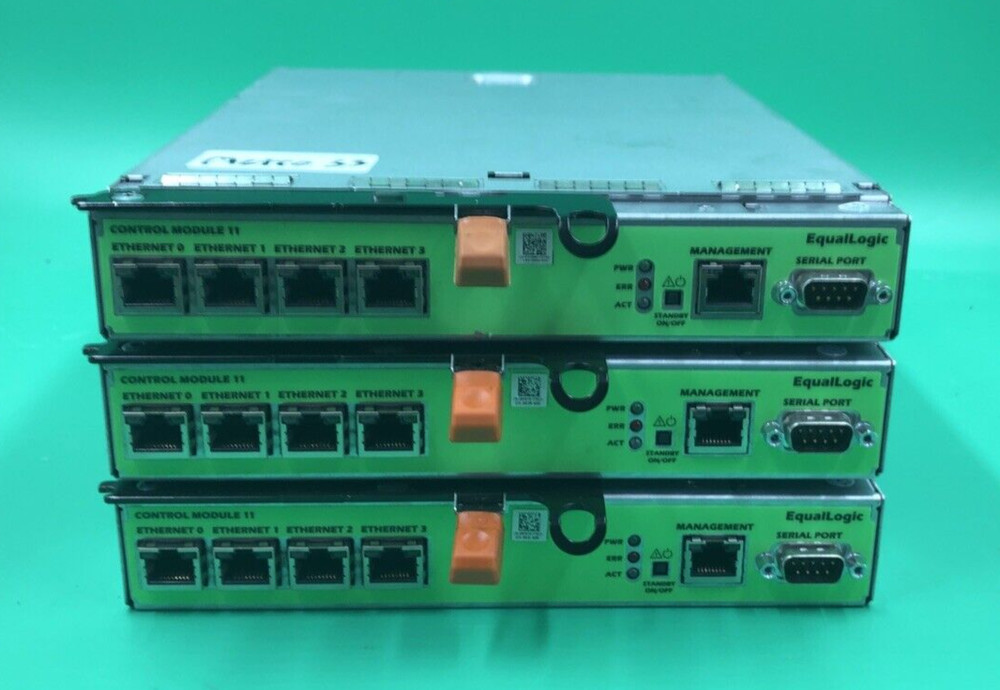Dell HRT01 EqualLogic Type 11 Controller Module E09M (Lot of 3)