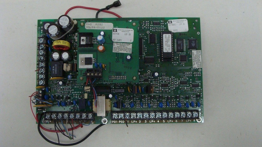 BOSCH DS DETECTION SYSTEMS 7400XI SECURITY SYSTEM MAIN CONTROL BOARD V3.02