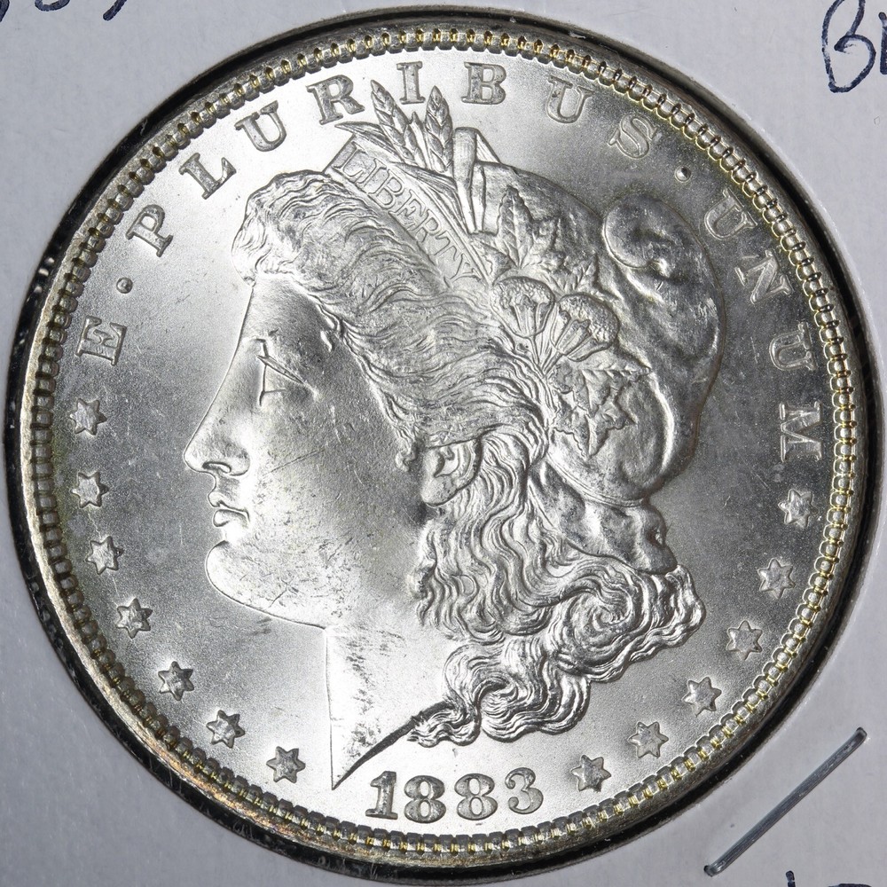 1883 Morgan Silver Dollar CHOICE GEM BU *UNCIRCULATED* MS E376 STIFY